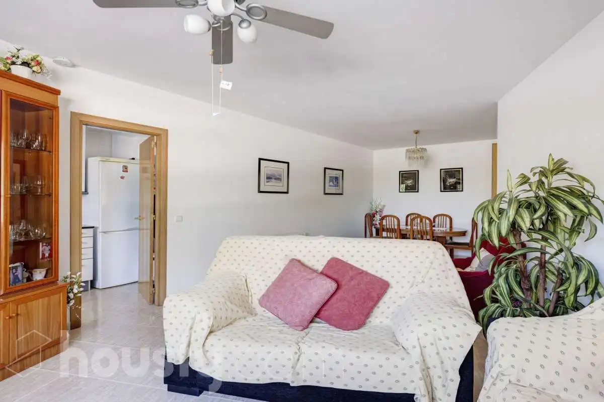 Living room of Flat for sale in Malgrat de Mar  with Heating, Storage room and Furnished