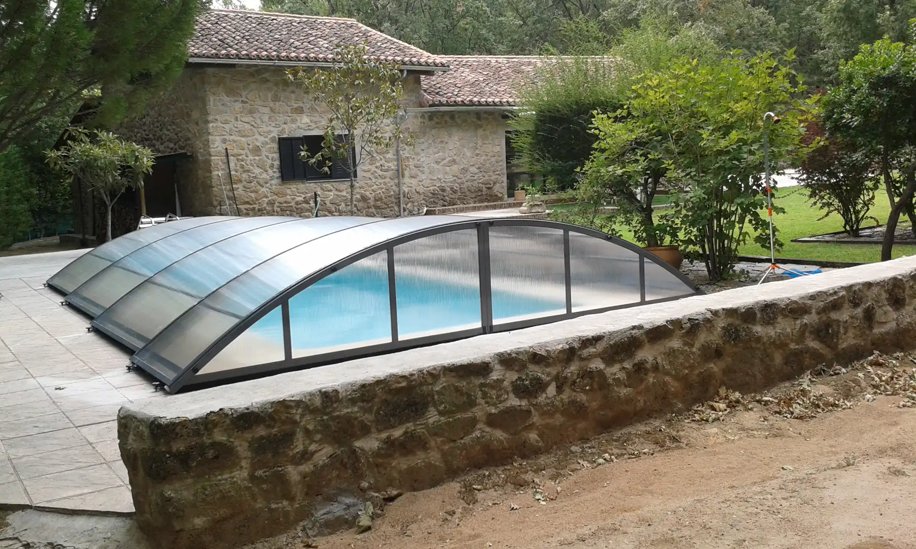 Piscina de Casa o chalet en venta en Cuacos de Yuste con Aire acondicionado, Calefacción y Jardín privado
