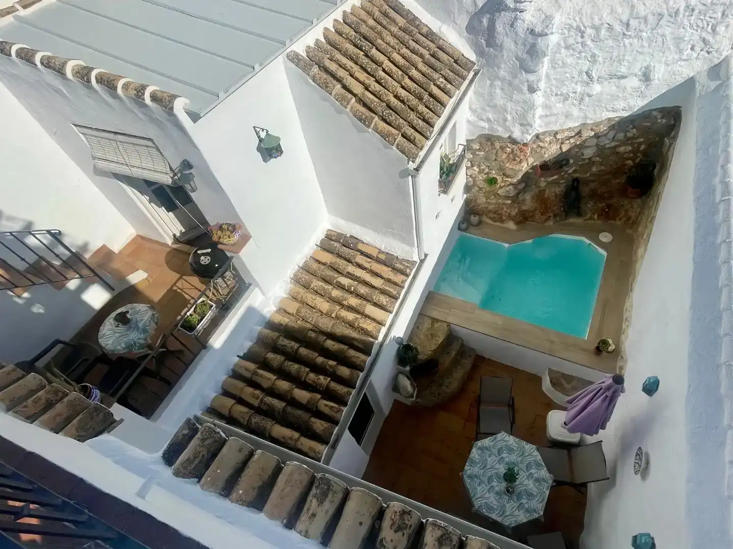 Balcony of Detached homes for sale in Estepa, Sevilla