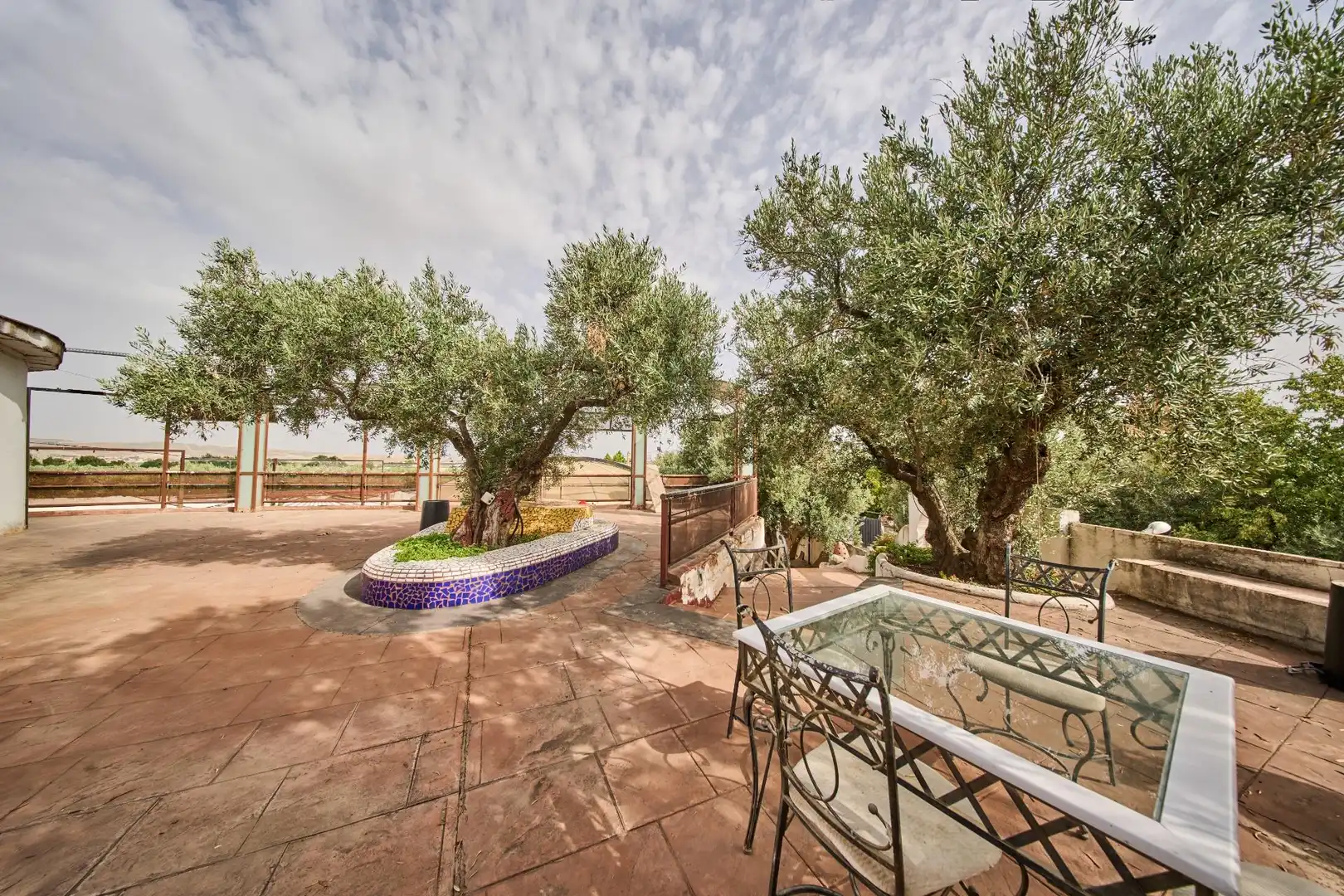 Terraza de Finca rústica en venta en Villa de Otura con Jardín privado, Terraza y Piscina