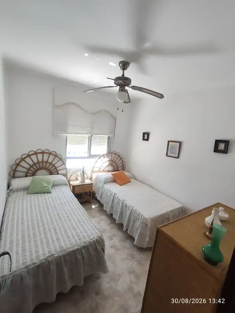 Bedroom of Flat for sale in Chipiona  with Air Conditioner and Balcony