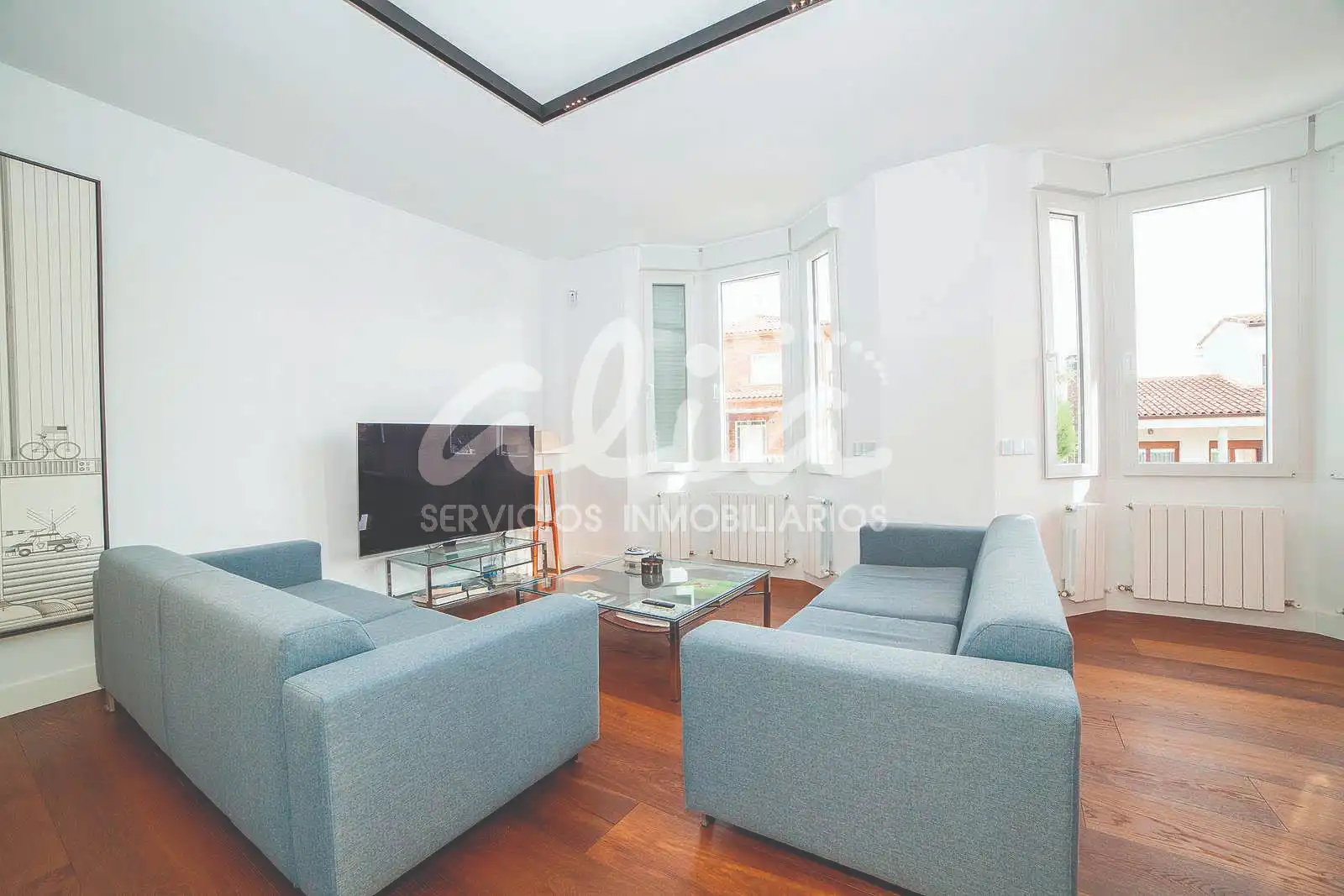 Sala d'estar de Casa o xalet en venda en Seseña amb Aire condicionat, Calefacció i Parquet
