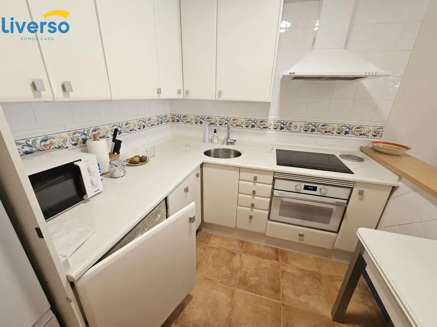 Kitchen of Flat for sale in Burgos  with Furnished