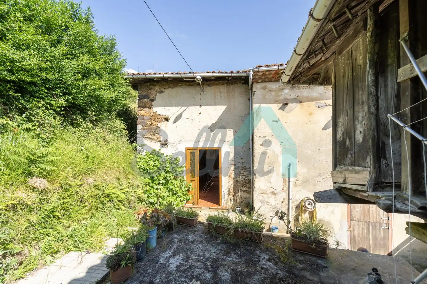 Vista exterior de Casa o xalet en venda en Cudillero amb Jardí privat, Parquet i Terrassa