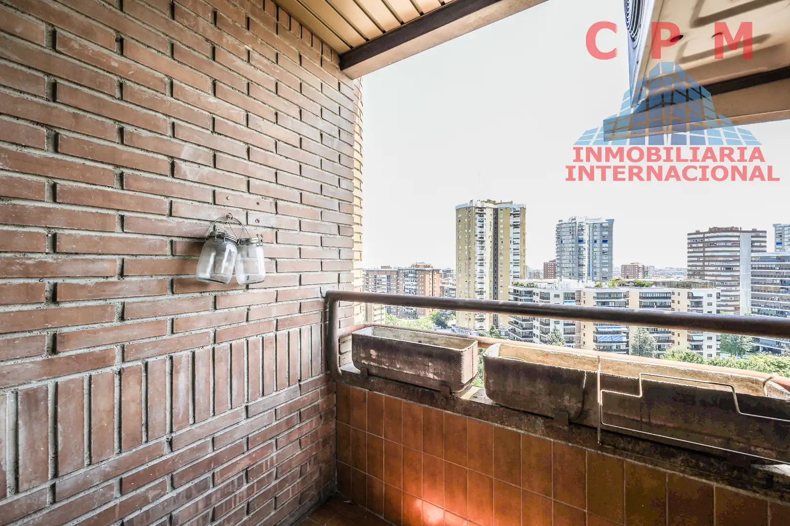 Balcony of Flat for rent in Madrid  with Air Conditioner, Heating and Parquet flooring