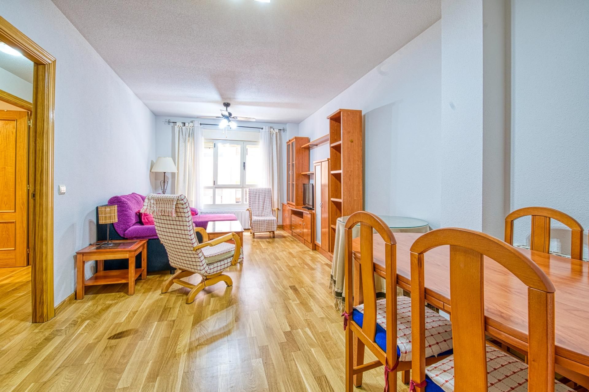 Bedroom of Flat for sale in Ávila Capital  with Heating, Private garden and Community pool