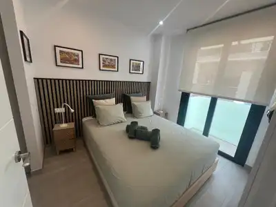 Dormitori de Apartament en venda en Mijas amb Aire condicionat, Calefacció i Terrassa