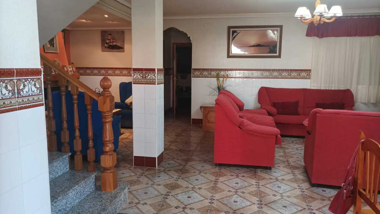 Sala d'estar de Finca rústica en venda en La Manga del Mar Menor amb Aire condicionat, Calefacció i Terrassa