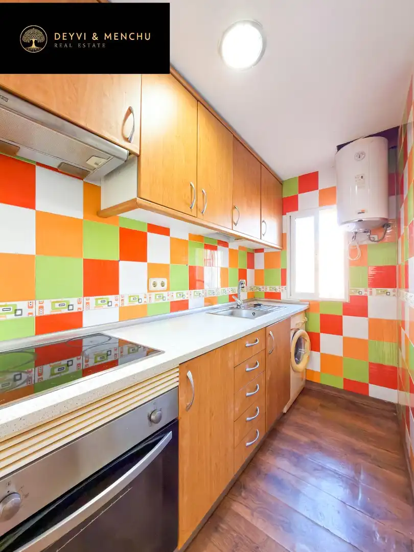 Kitchen of Flat for sale in Madrid  with Heating and Alarm