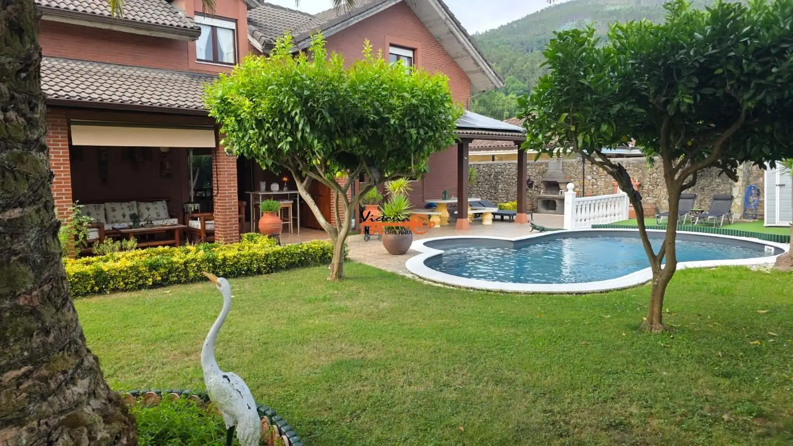 Piscina de Casa o chalet en venta en Guriezo con Calefacción, Jardín privado y Piscina
