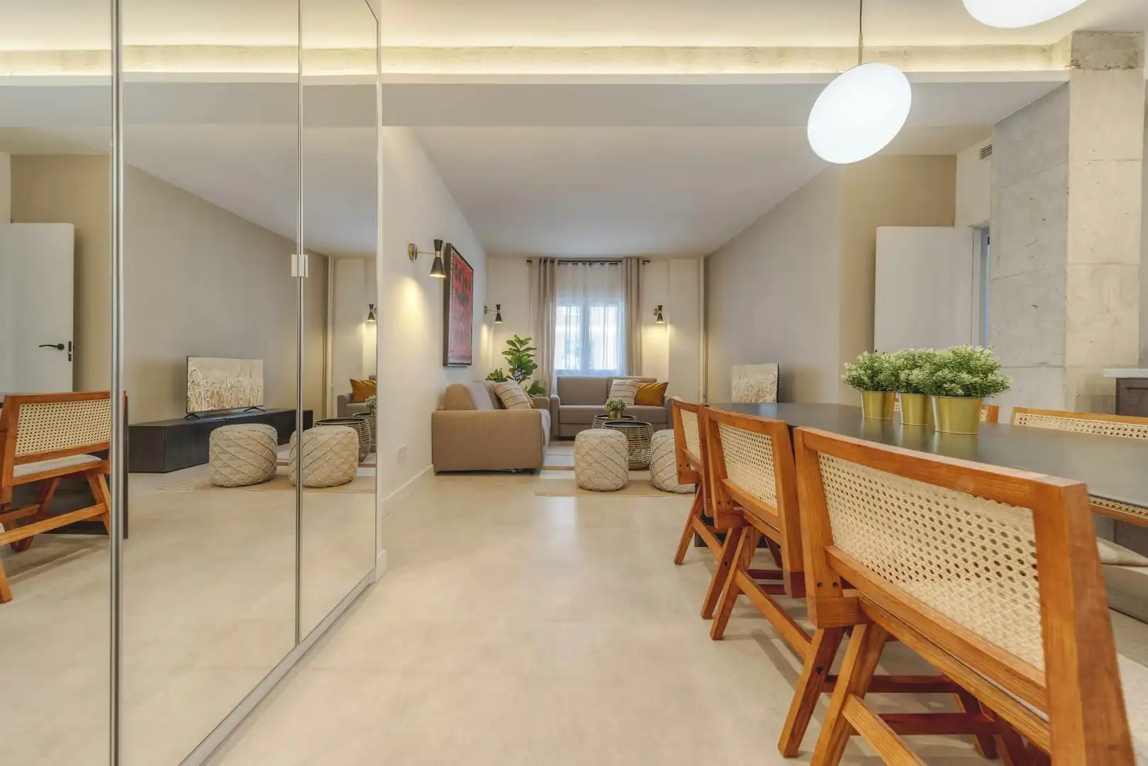 Sala d'estar de Pis de lloguer en Chamartín
