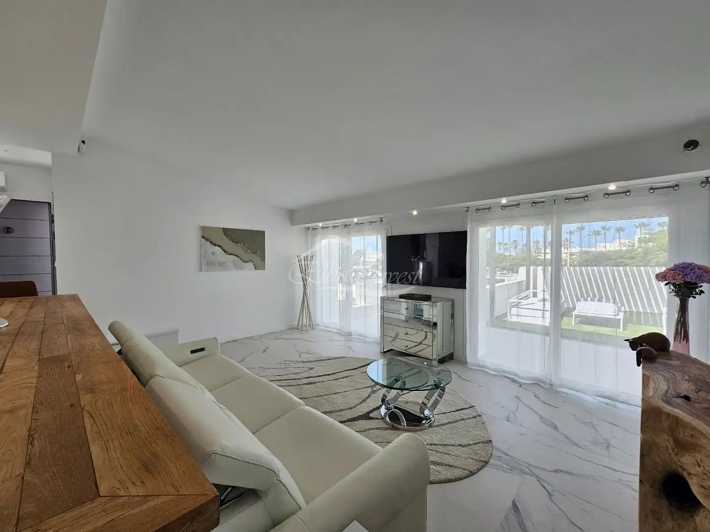 Living room of Houses for sale in Adeje  with Air Conditioner, Private garden and Terrace