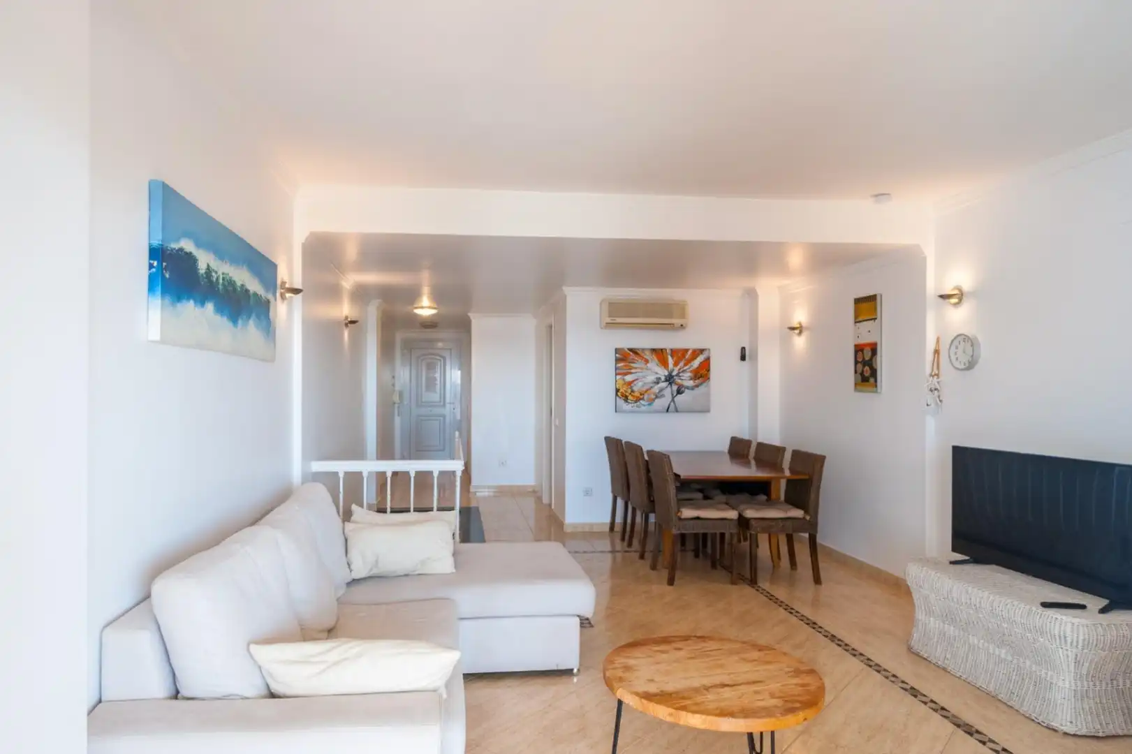 Sala de estar de Apartamento en venta en Moraira con Aire acondicionado, Calefacción y Terraza