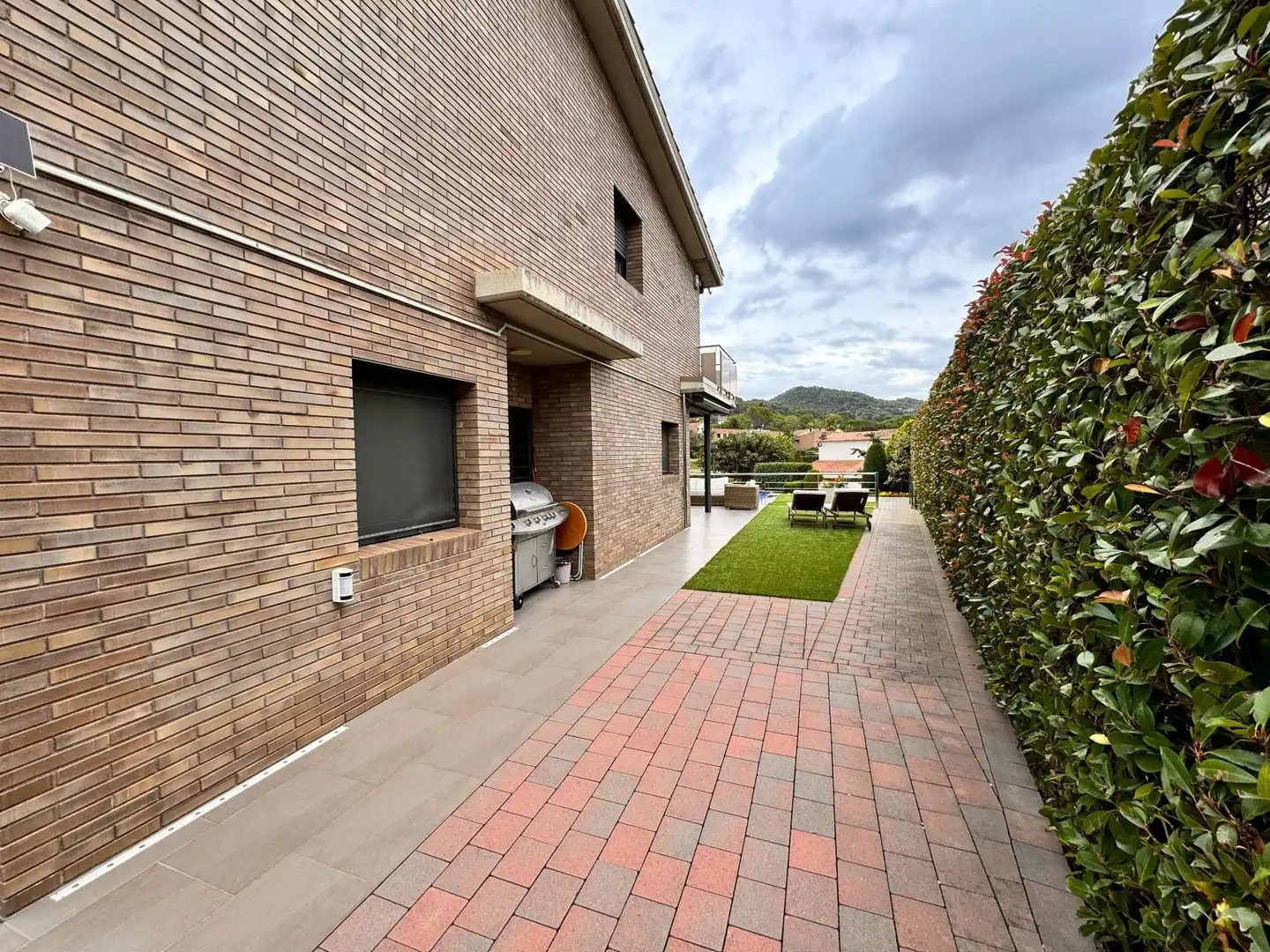 Terraza de Casa o chalet en venta en Vallromanes con Aire acondicionado, Calefacción y Jardín privado