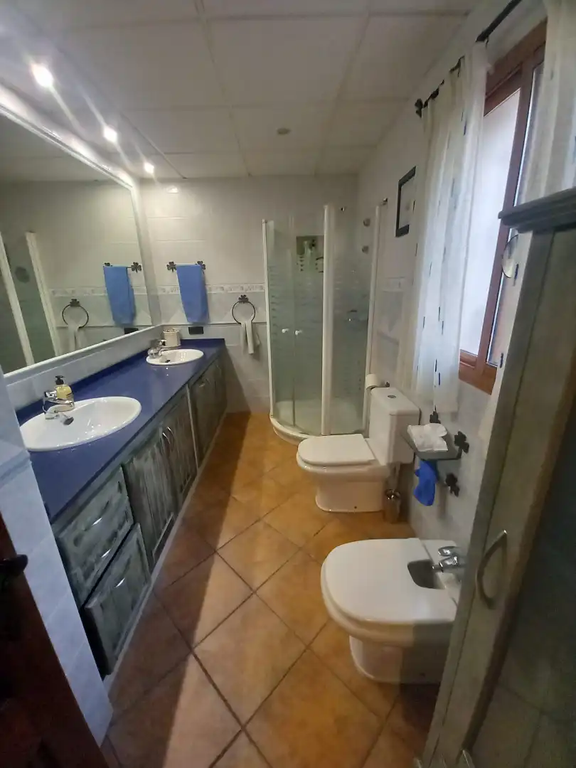 Bany de Casa o xalet en venda en Dos Hermanas amb Aire condicionat, Terrassa i Traster
