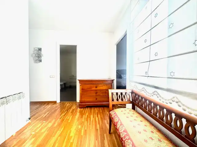 Dormitori de Casa adosada en venda en Sant Cugat del Vallès amb Aire condicionat, Calefacció i Jardí privat