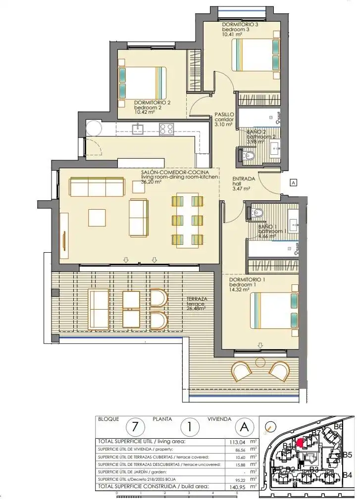 Apartamento con ascensor en venta en Costa Natura, imagen 22
