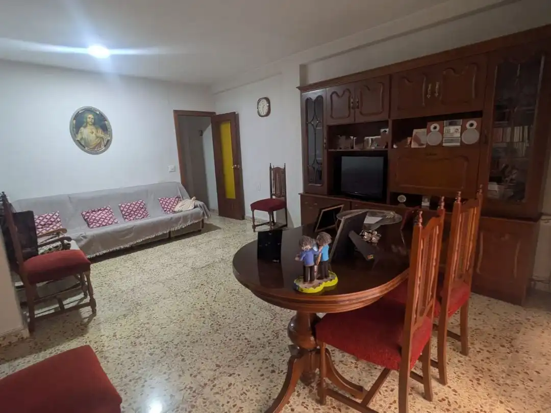 Wohnzimmer von Wohnung zum Verkauf in Orihuela mit Klimaanlage und Balkon