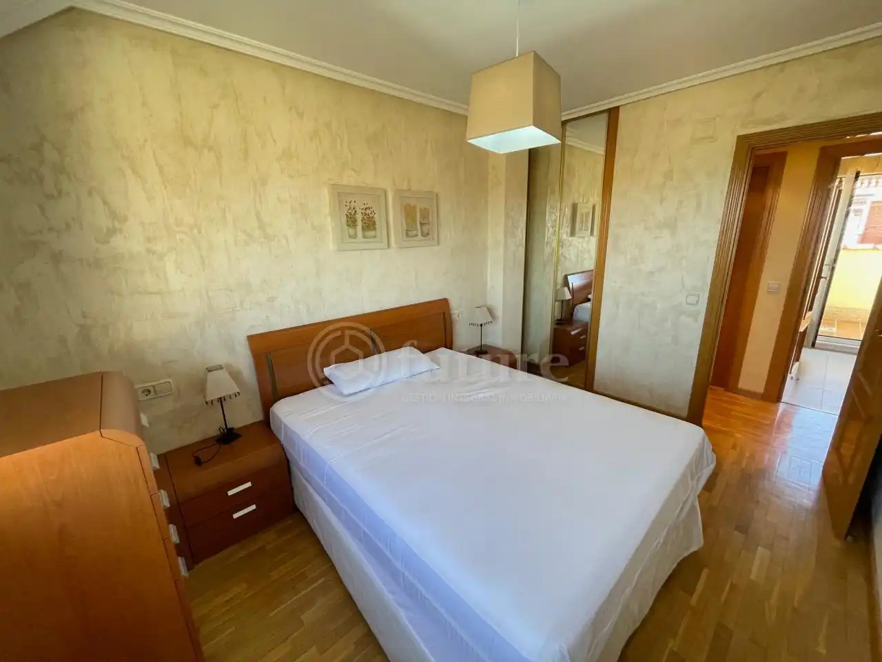 Bedroom of Attic for rent in Salamanca  with Heating, Parquet flooring and Terrace