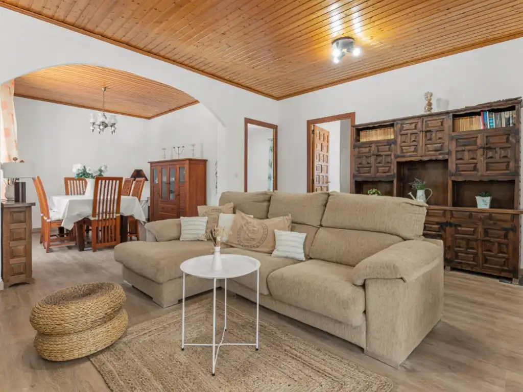 Sala d'estar de Casa o xalet en venda en San Vicente del Raspeig / Sant Vicent del Raspeig amb Piscina