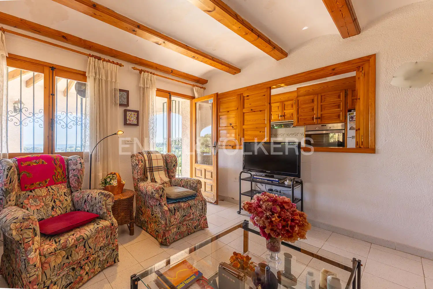Living room of Houses for sale in Dénia  with Air Conditioner, Heating and Private garden
