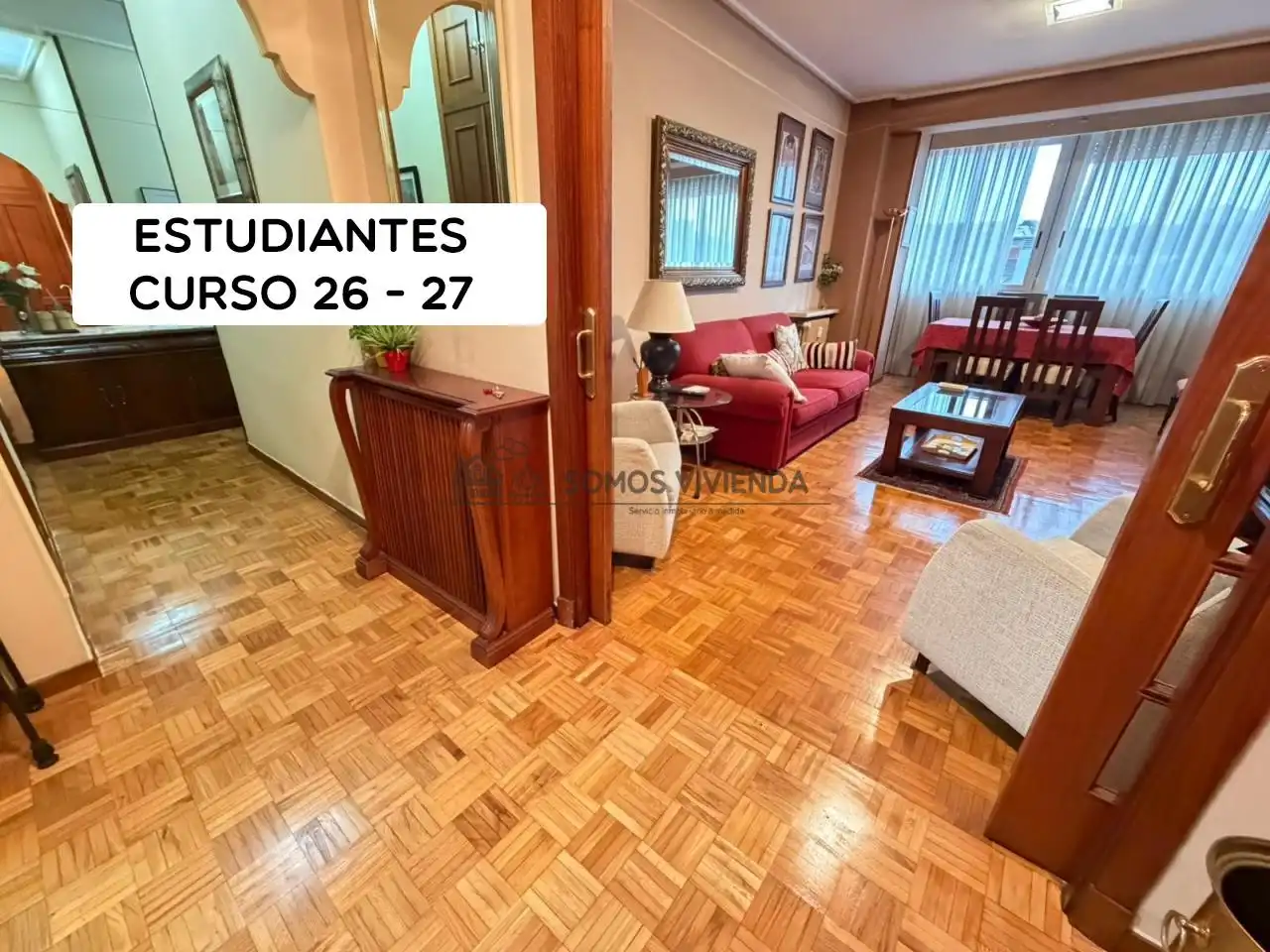 Vista exterior de Piso de alquiler en Ourense Capital  con Calefacción y Amueblado