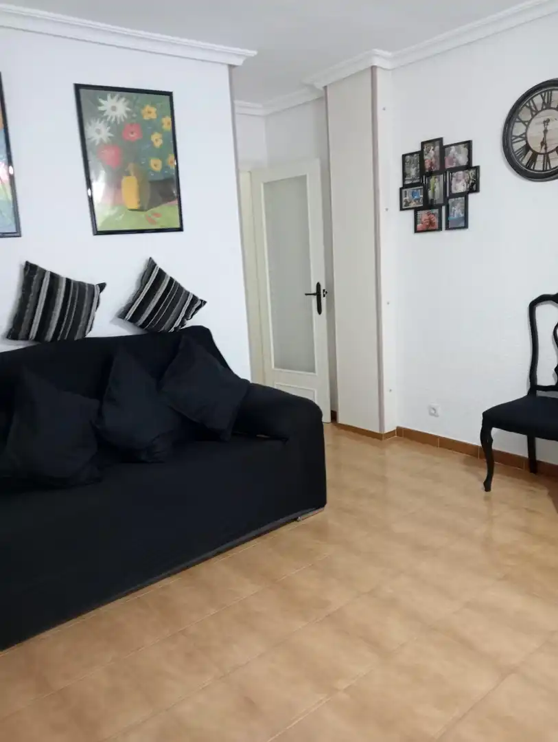 Sala d'estar de Pis en venda en Alicante / Alacant amb Aire condicionat i Terrassa