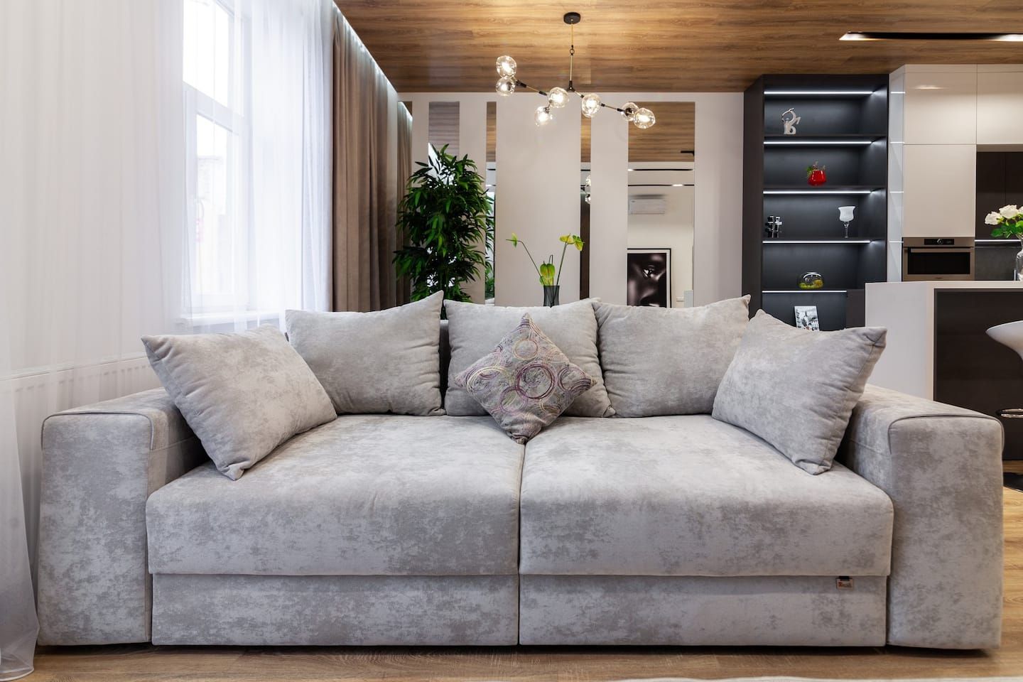 Living room of Flat to rent in  Palma de Mallorca  with Air Conditioner, Furnished and TV