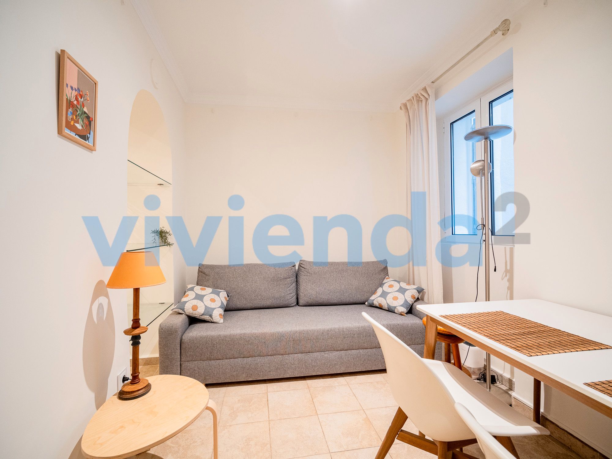 Bedroom of Flat to rent in  Madrid Capital  with Heating, Terrace and Balcony