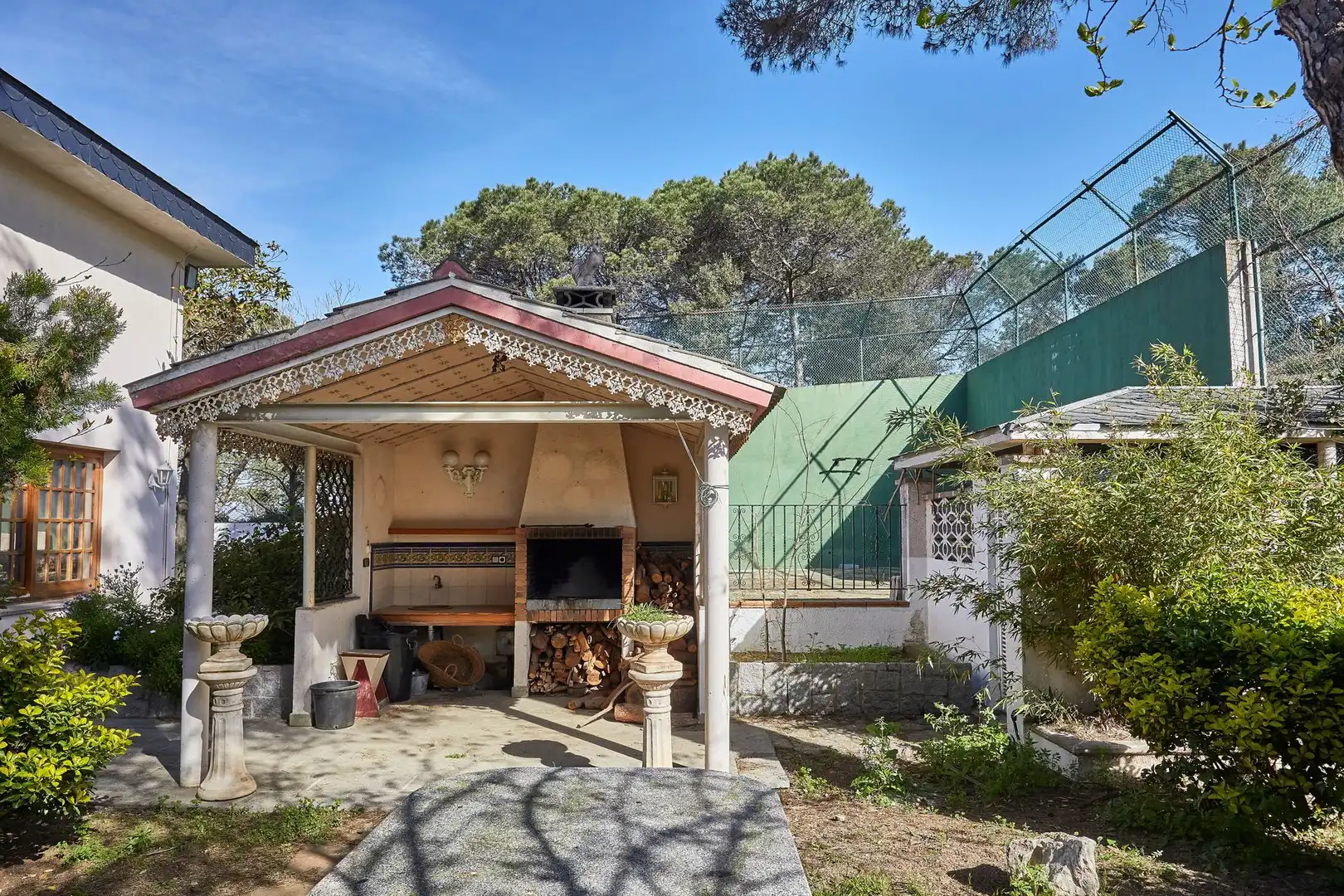 Terraza de Casa o chalet en venta en Sant Fost de Campsentelles con Calefacción, Jardín privado y Terraza