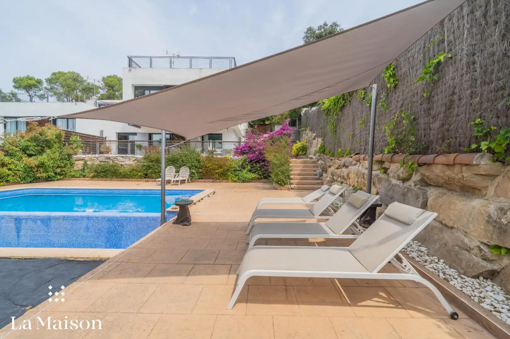 Terrassa de Casa o xalet en venda en Vilanova del Vallès amb Parquet, Terrassa i Piscina