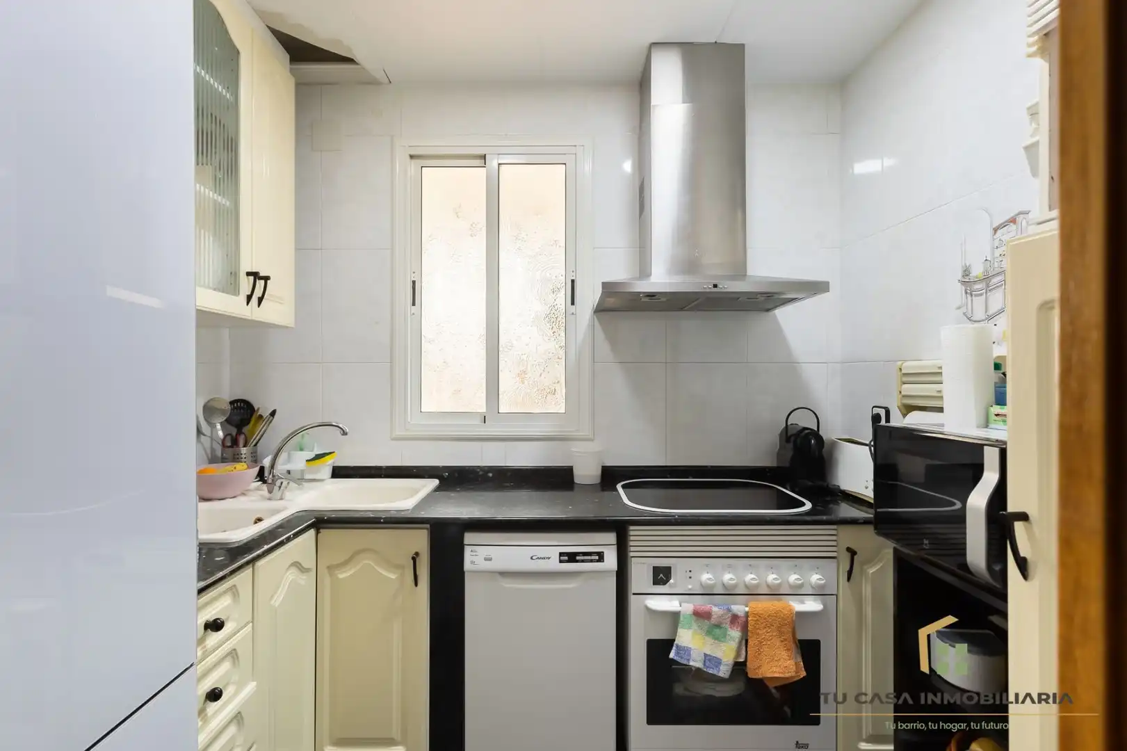 Kitchen of Attic for sale in Badalona  with Air Conditioner, Heating and Terrace