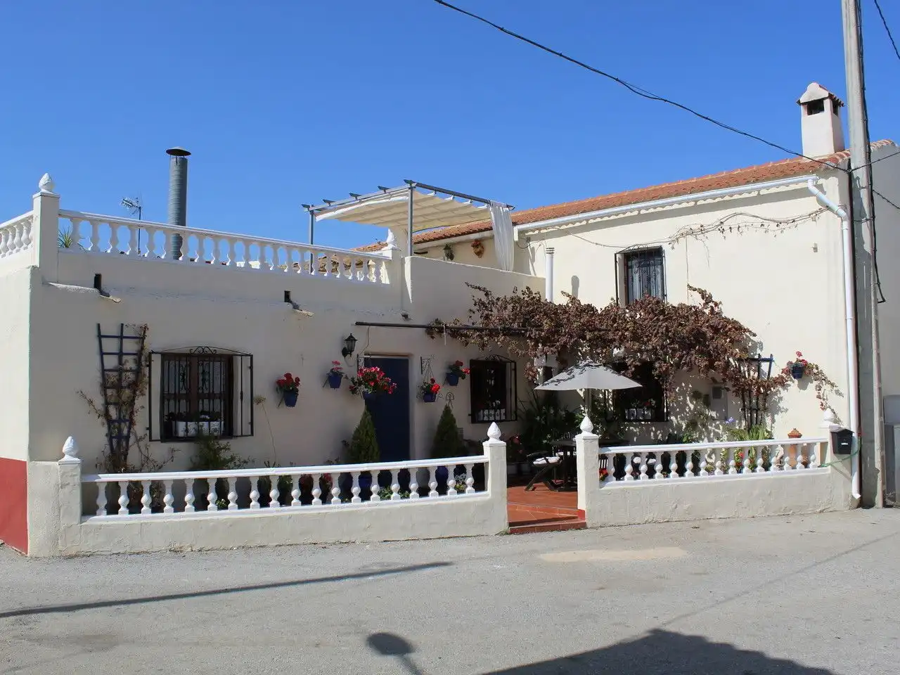 Exterior view of Country homes for sale in Oria  with Terrace