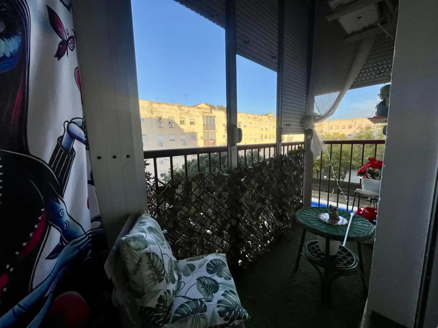 Balcony of Flat for sale in Sevilla  with Air Conditioner, Parquet flooring and Balcony
