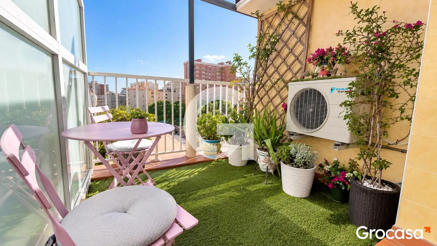 Balcony of Flat for sale in Can Serra - Pubilla Cases