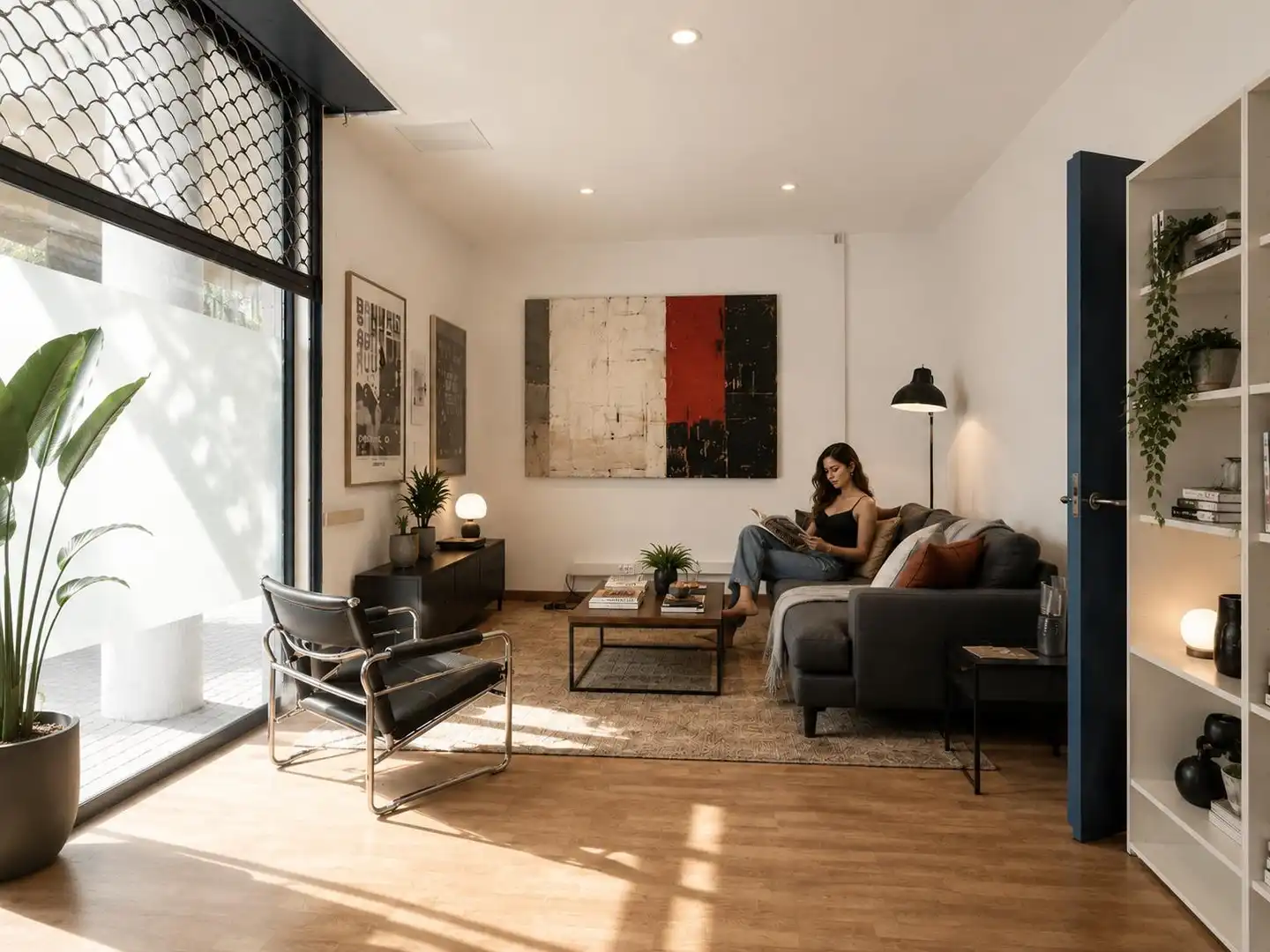 Sala d'estar de Oficina en venda en Barcelona amb Aire condicionat i Calefacció