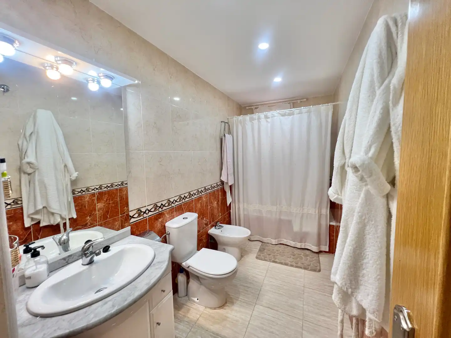Baño de Apartamento en venta en Oropesa del Mar / Orpesa con Aire acondicionado, Calefacción y Terraza