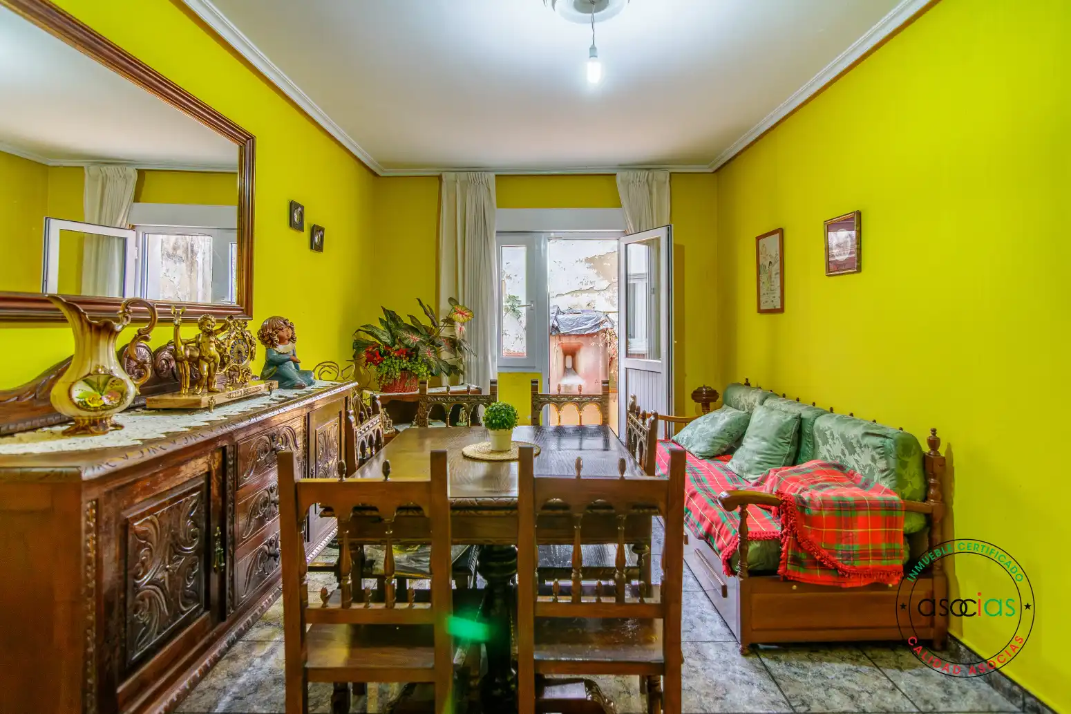 Dining room of Attic for sale in Langreo  with Heating and Furnished