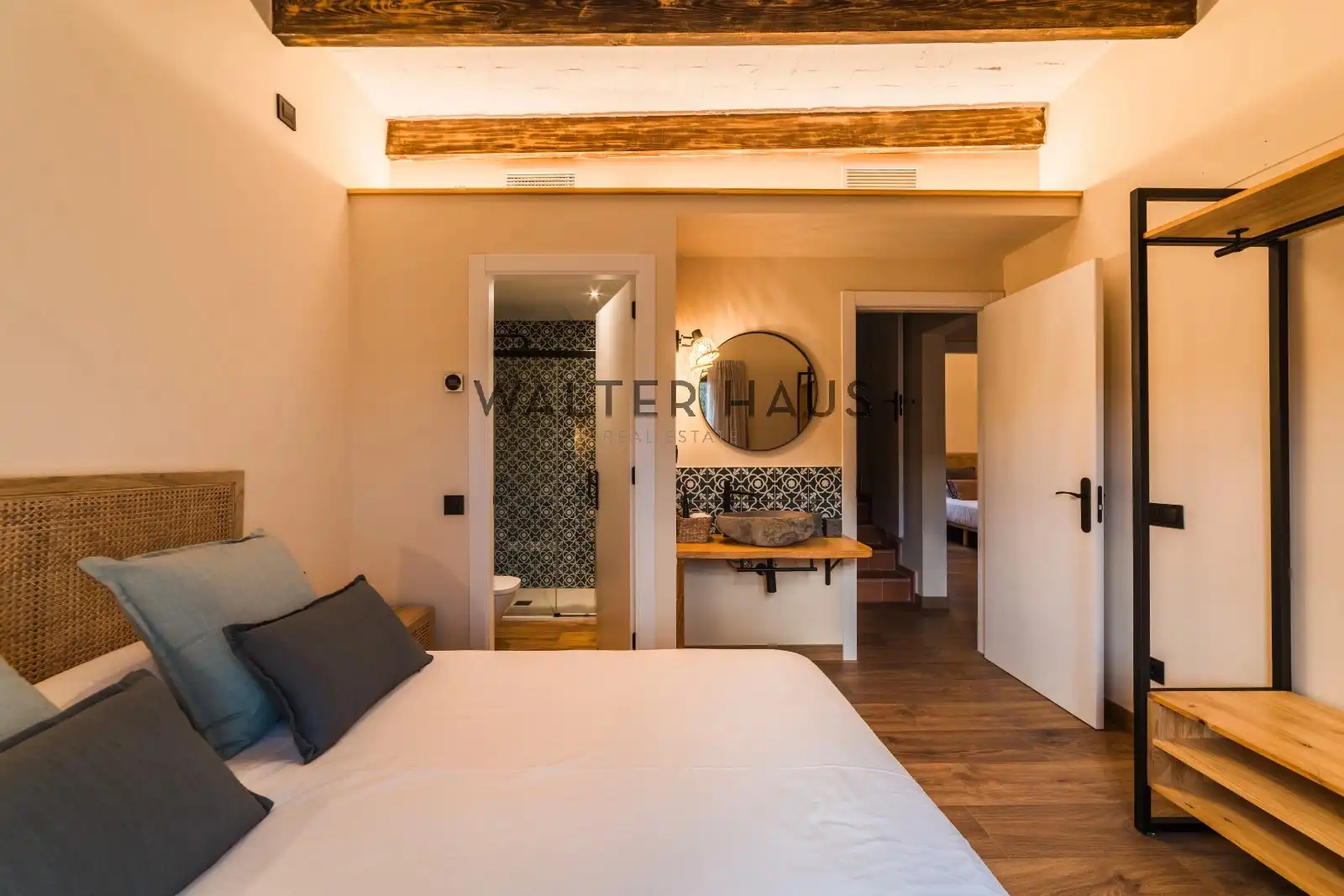 Habitación de Finca rústica en venta en Santa Cristina d'Aro con Calefacción, Jardín privado y Parquet