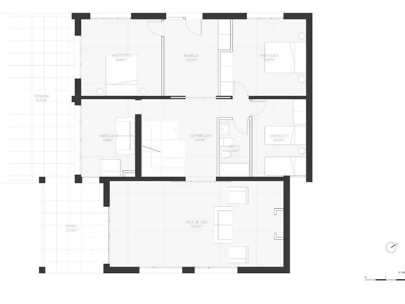 Casa amb piscina en venda a Tres pins 15, imagen 31