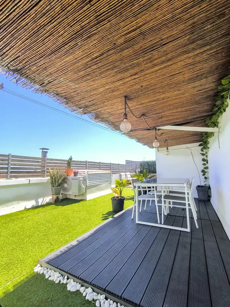 Terrace of Attic for sale in Mataró  with Parquet flooring, Terrace and Swimming Pool