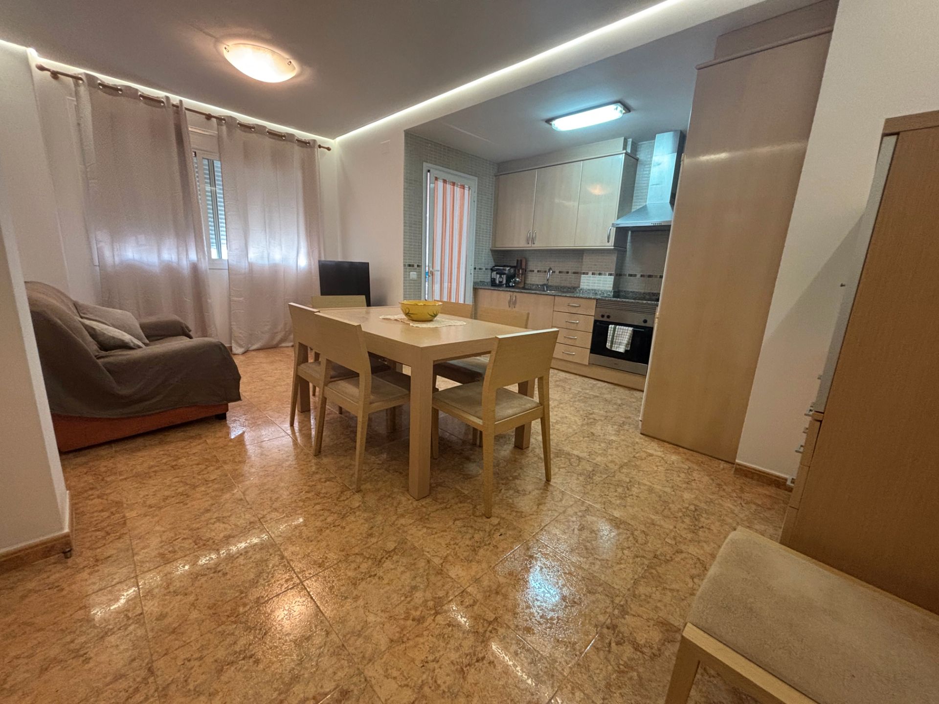 Exterior view of Flat to rent in Moncofa  with Furnished, Oven and TV