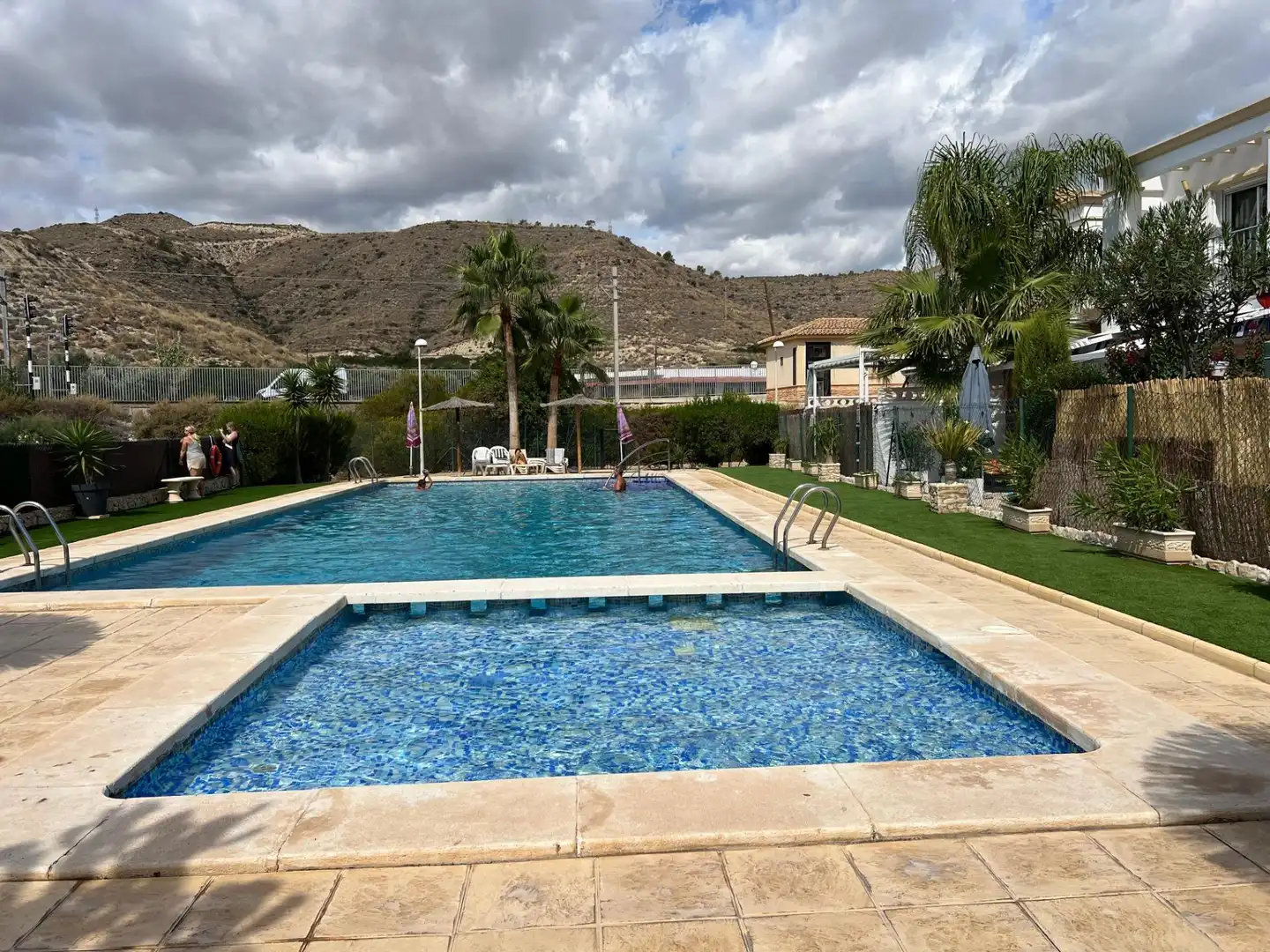 Swimming pool of Detached homes for sale in El Campello  with Air Conditioner, Private garden and Balcony