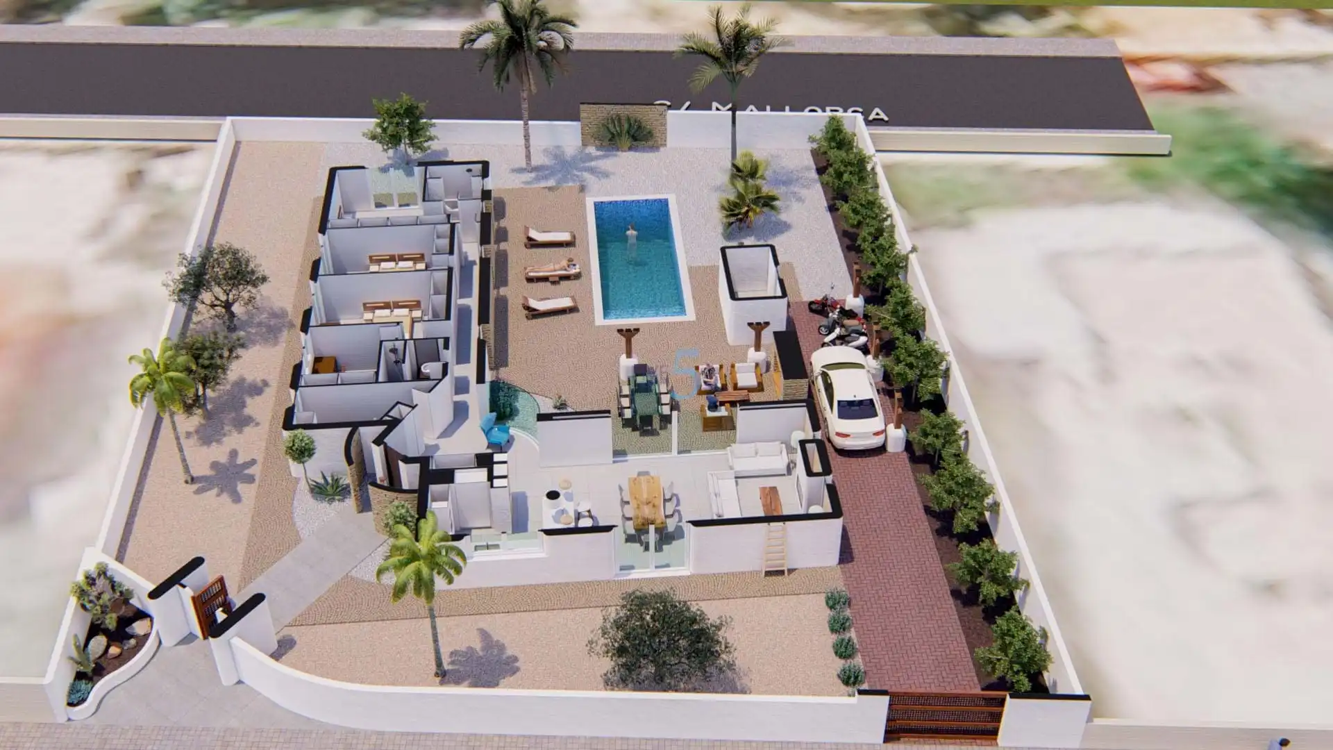 Vista exterior de Casa o chalet en venta en Pueblo - Urbanizaciones