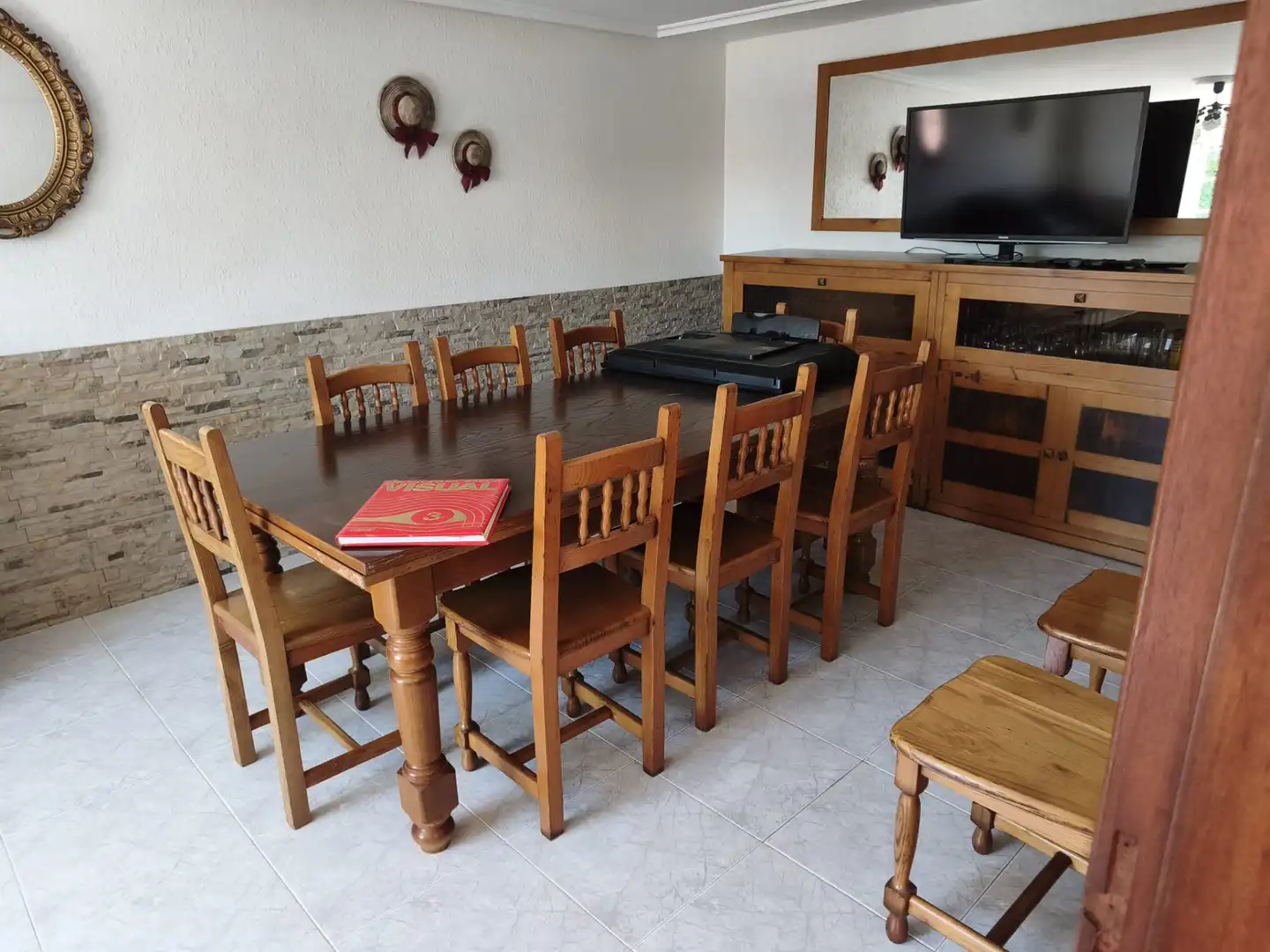 Comedor de Casa o chalet en venta en Ponteceso con Calefacción, Jardín privado y Terraza