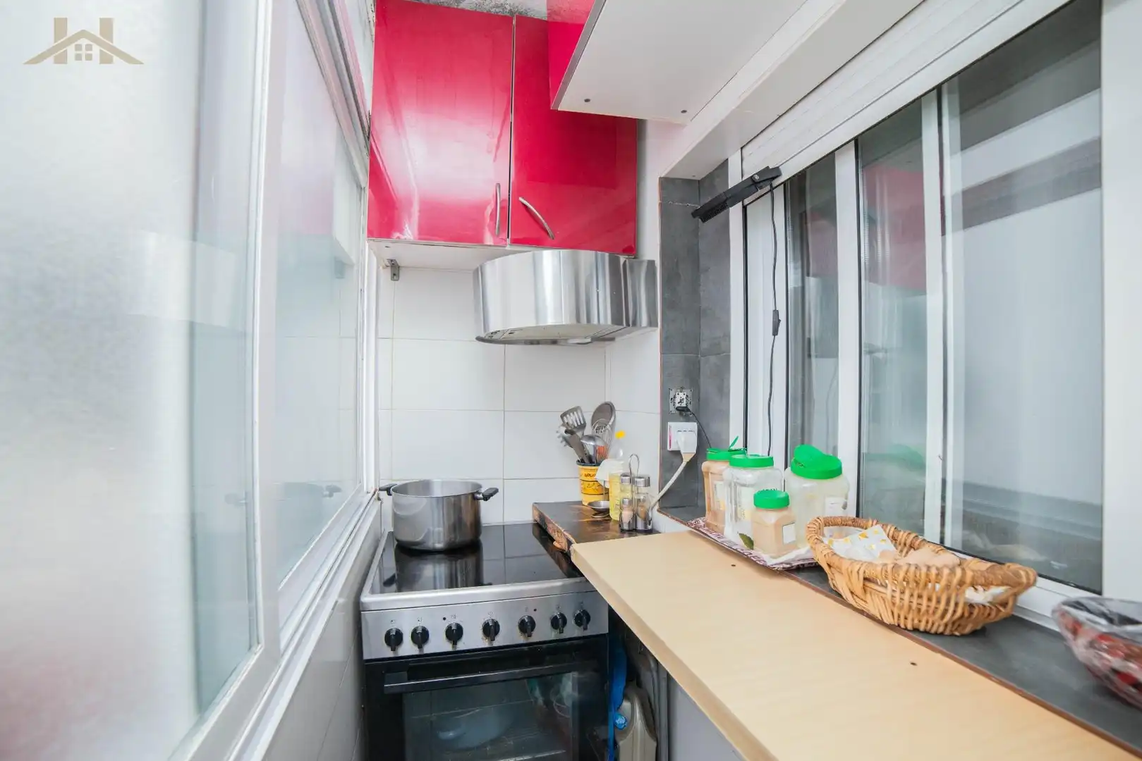 Küche von Wohnung zum Verkauf in Alcorcón mit Klimaanlage, Heizung und Terrasse