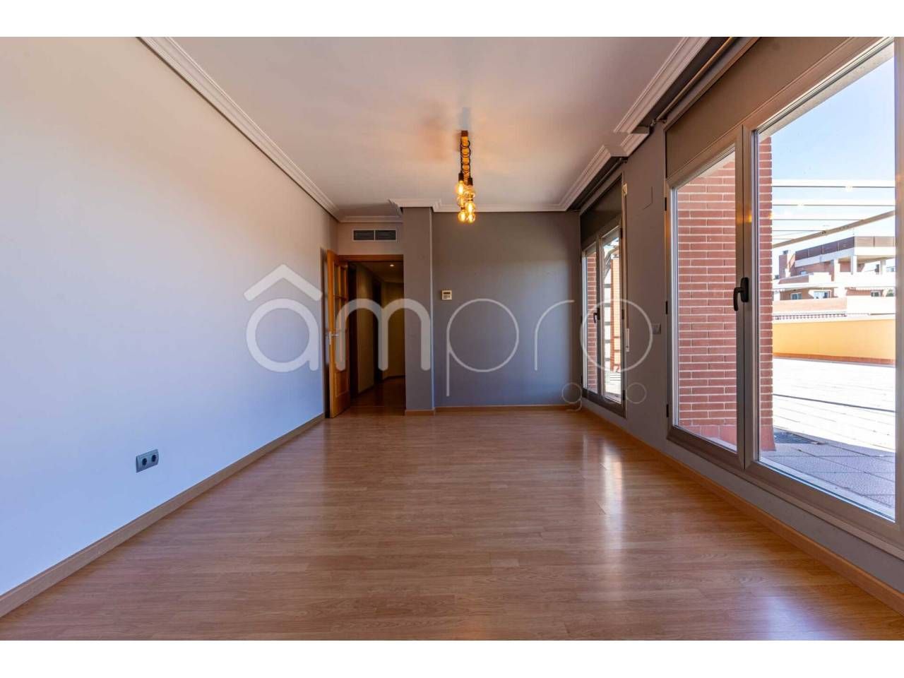Living room of Flat for sale in  Tarragona Capital  with Air Conditioner, Parquet flooring and Terrace