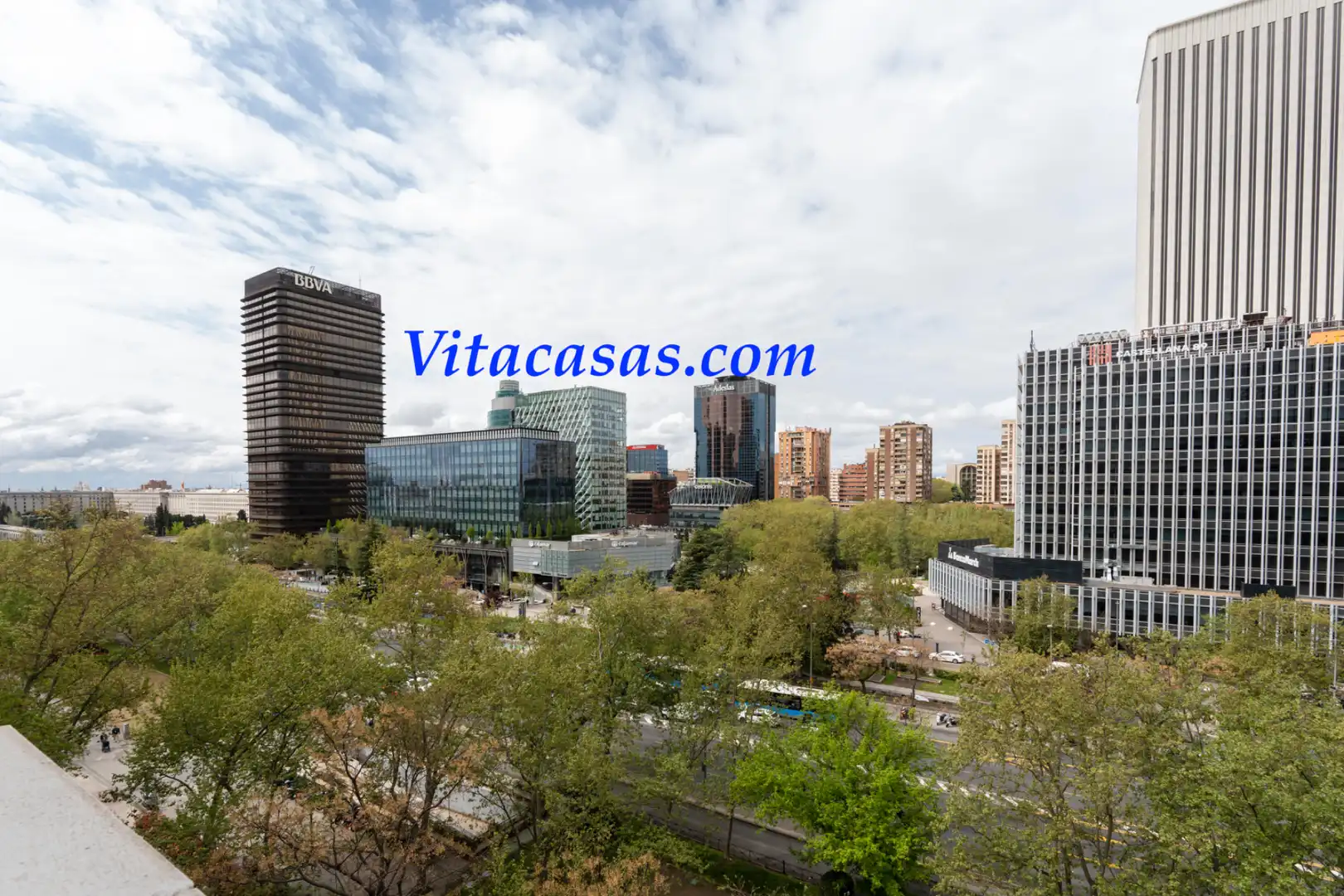 Vista exterior de Pis en venda en Madrid amb Aire condicionat, Calefacció i Moblat