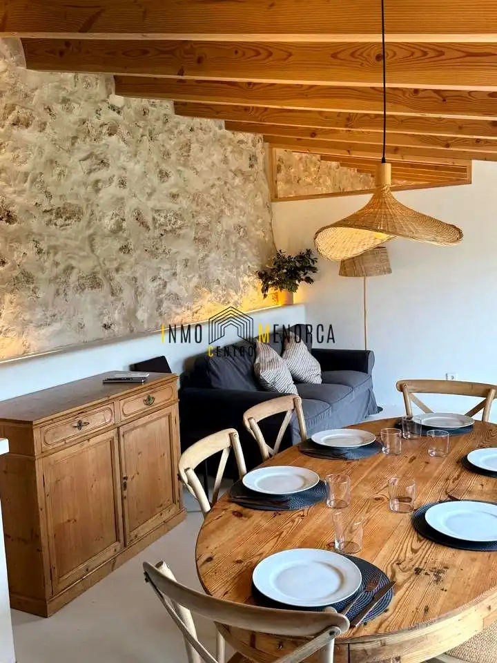 Sala de estar de Casa o chalet de alquiler en Cala d'en Bosch - Serpentona