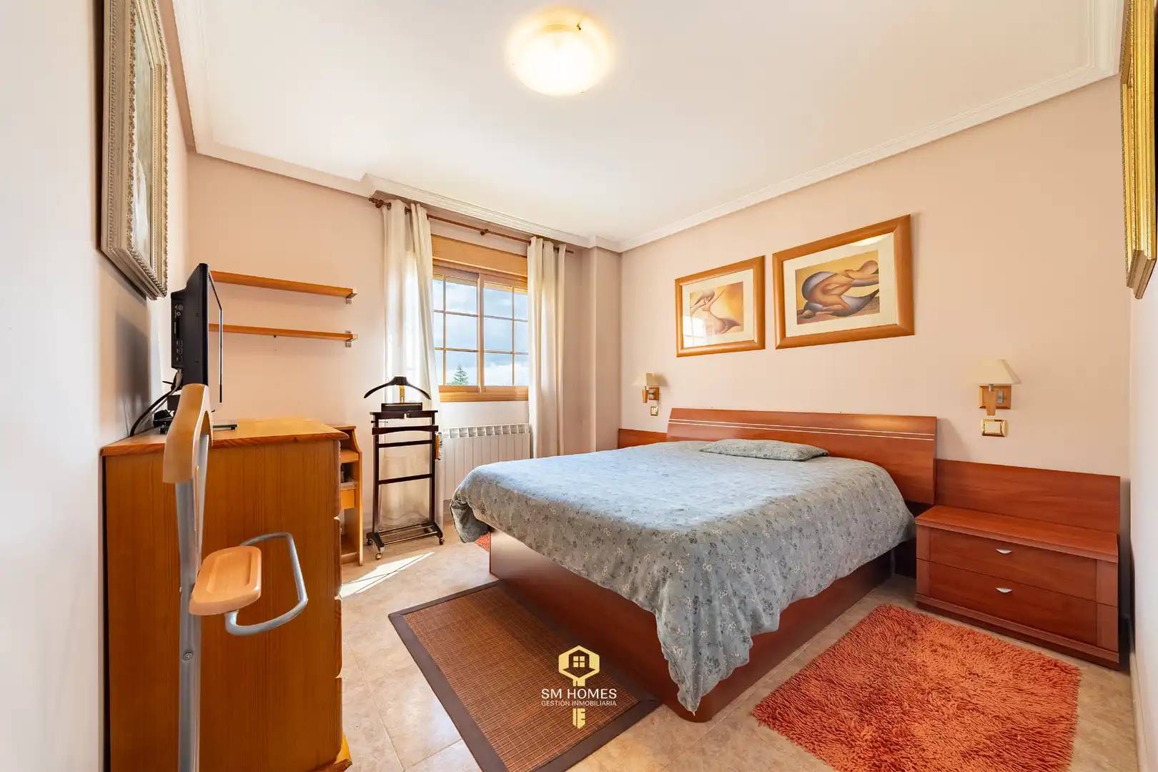 Schlafzimmer von Wohnung zum Verkauf in Coslada mit Klimaanlage, Abstellraum und Ofen